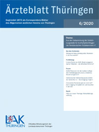 Titelbild der Ausgabe Jun 2020 des Ärzteblattes