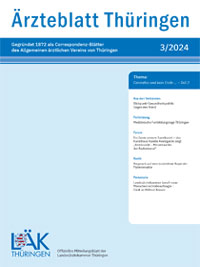 Titelbild der Ausgabe Mrz 2024 des Ärzteblattes
