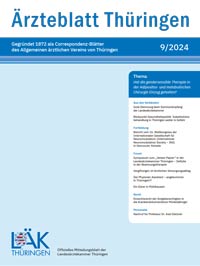 Titelbild der Ausgabe Sep 2024 des Ärzteblattes